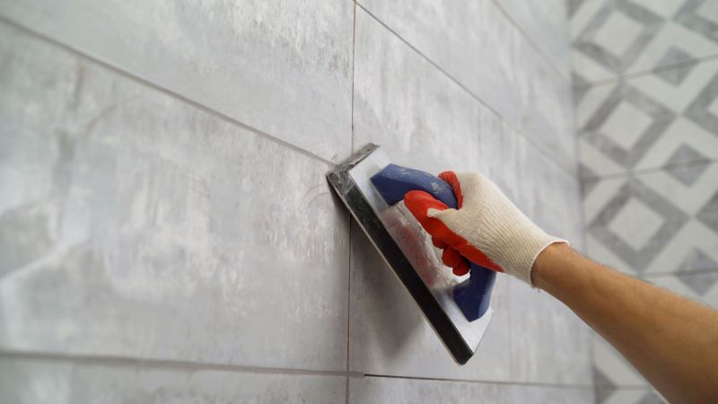 Grout Repair Work